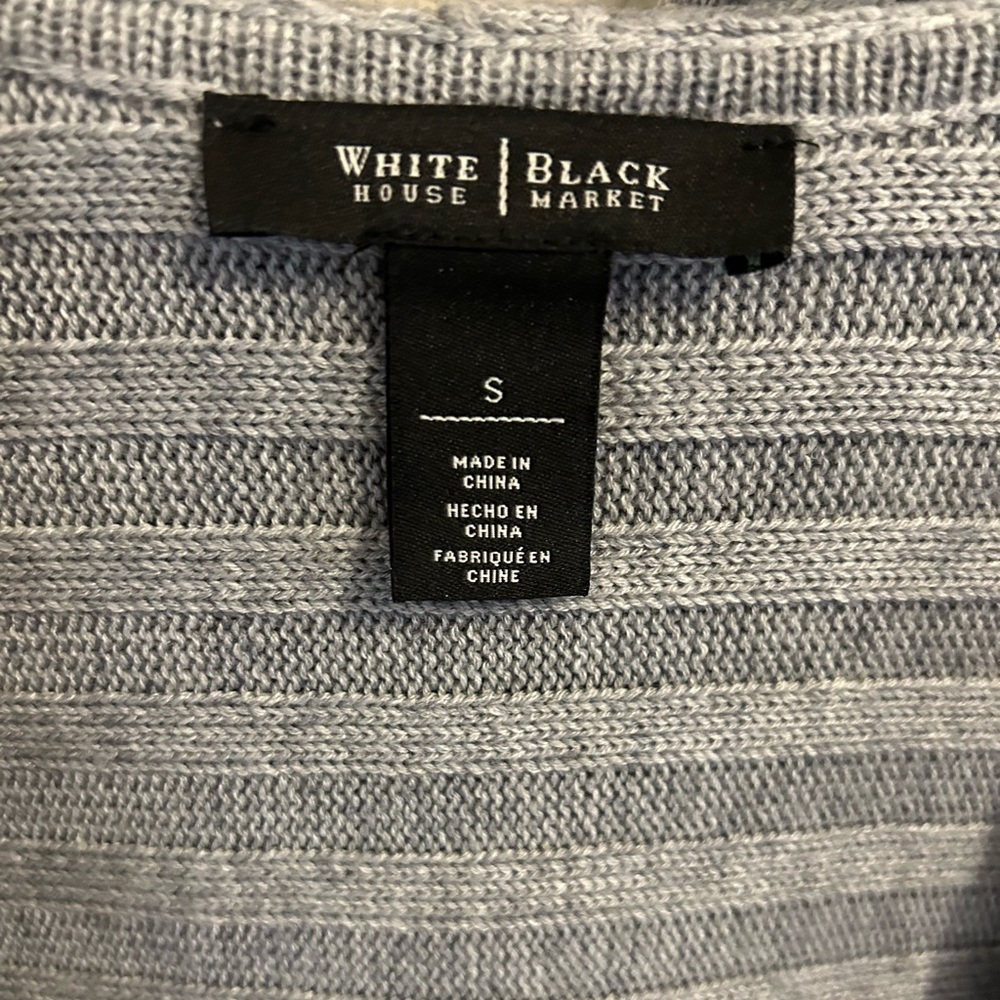 White House | Black‎ Market Vest Duster Hoodie - Picture 5 of 6